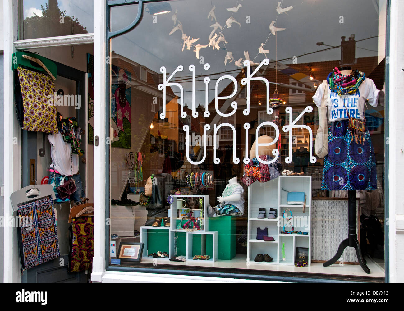 Kliek Uniek Lebensstil & Mode Unternehmer Vijzelgracht Amsterdam Niederlande Stockfoto
