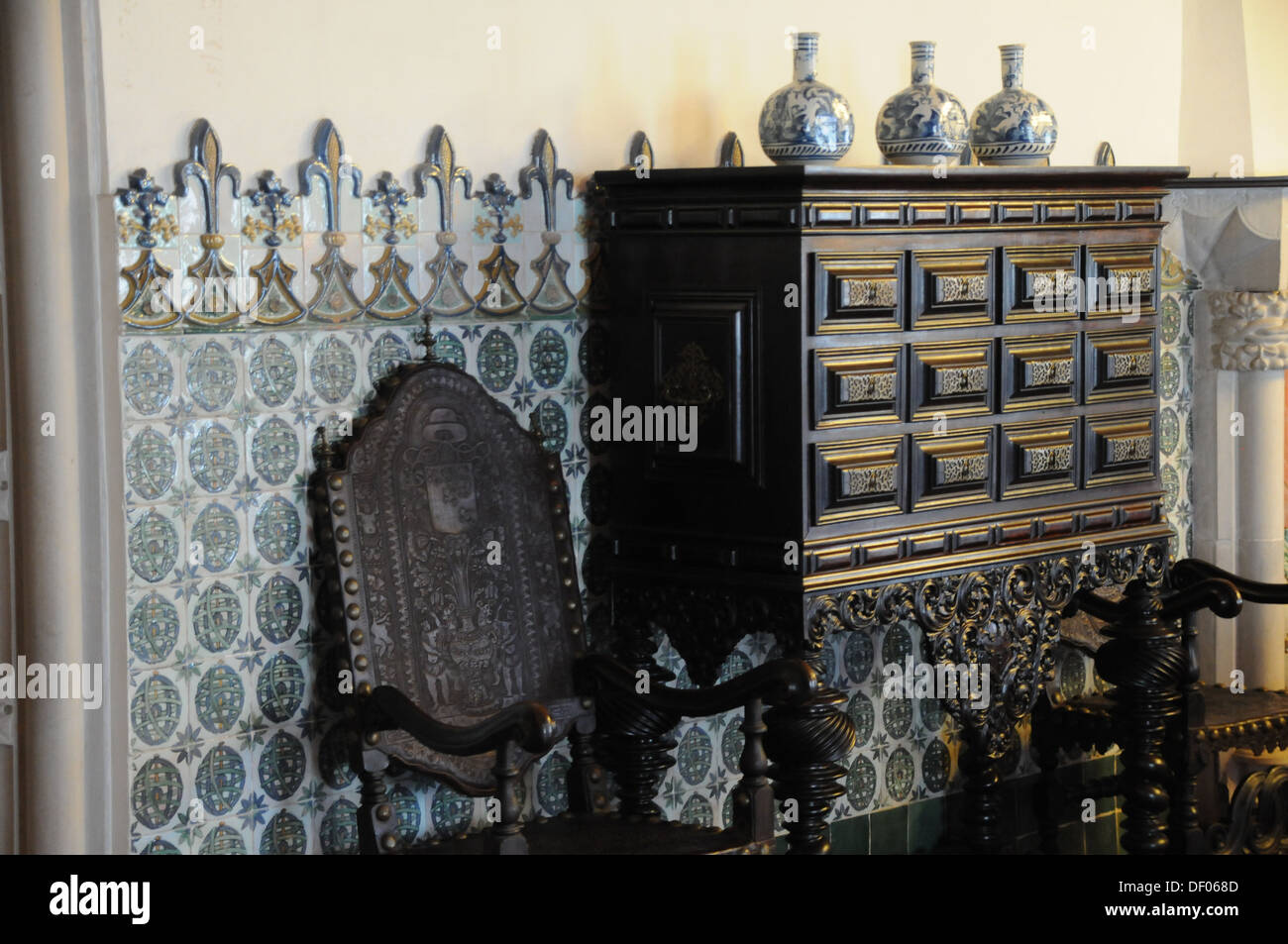 Reise nach Sintra Portugal Amilcar Abreu & Danijela Lukic Stockfoto