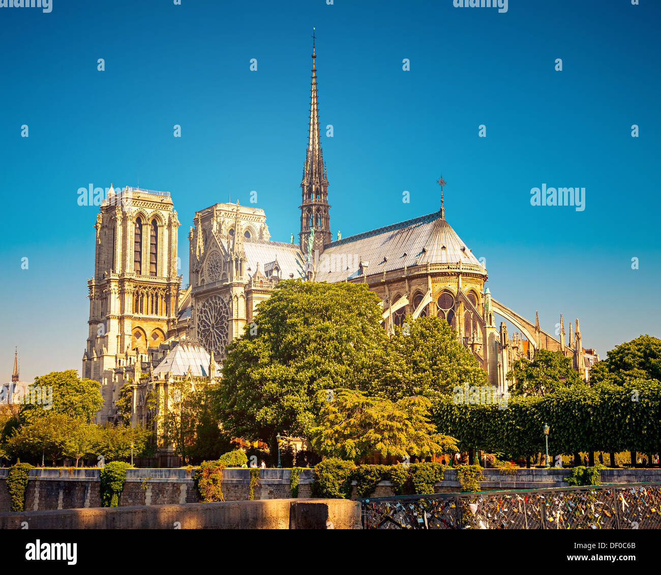 Notre Dame de Paris Stockfoto