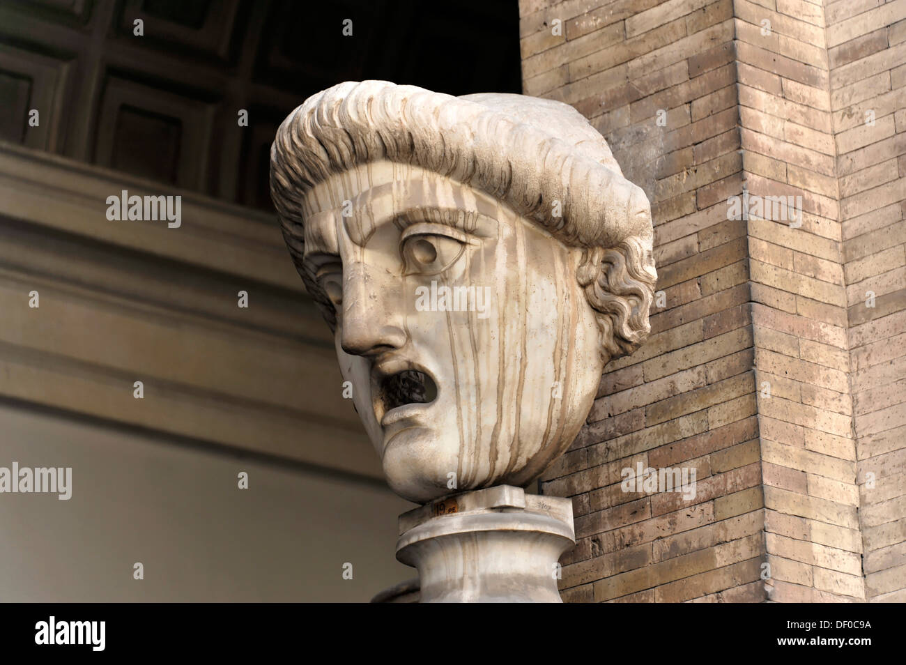 Skulptur, Cortile Ottagono, Museo Pio-Clementine, Vatikanische Museen, Vatikan, Rom, Italien, Europa Stockfoto
