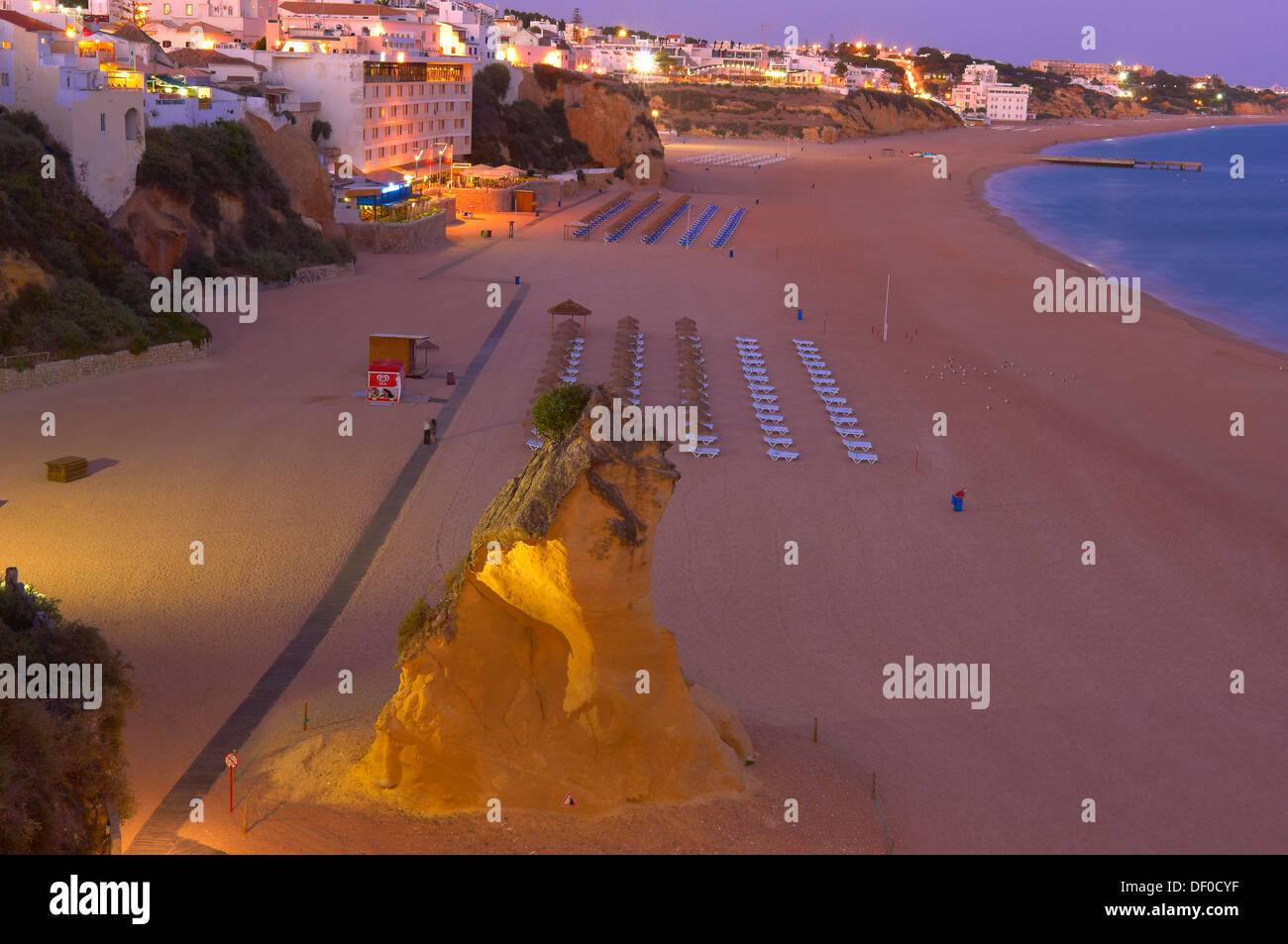 Albufeira, Praia Dos Pescadores, Algarve, Portugal, Europa Stockfoto