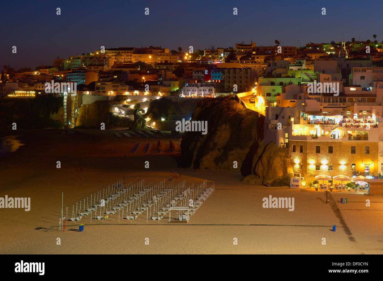 Albufeira, Praia Dos Pescadores, Algarve, Portugal, Europa Stockfoto