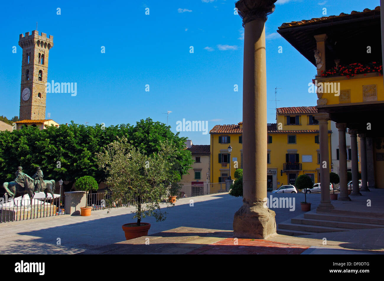 Fiesole, Provinz Florenz, Toskana, Italien, Europa Stockfoto
