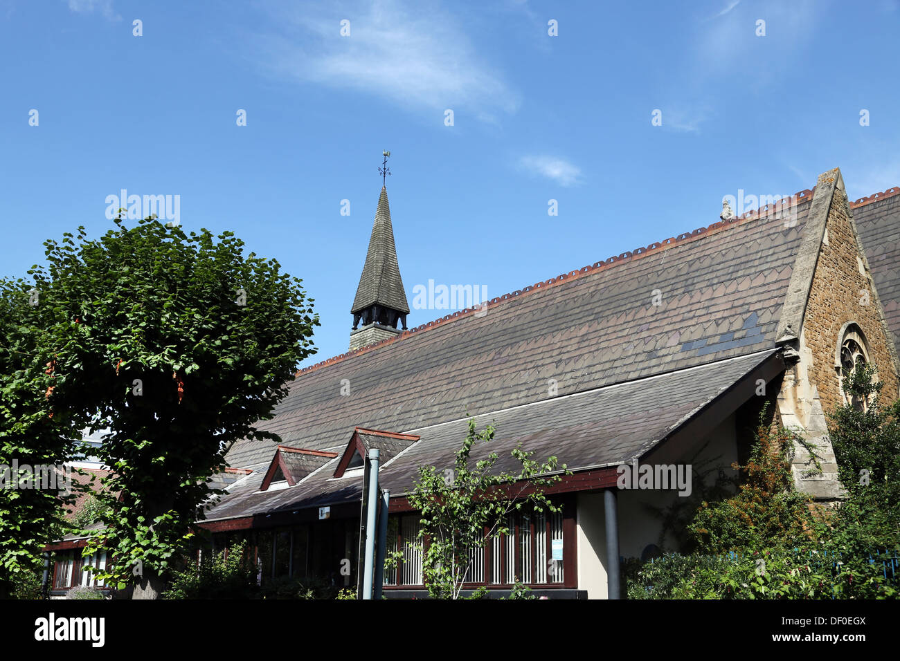 Kirche der Heiligen Dreifaltigkeit von Wimbledon London England Stockfoto