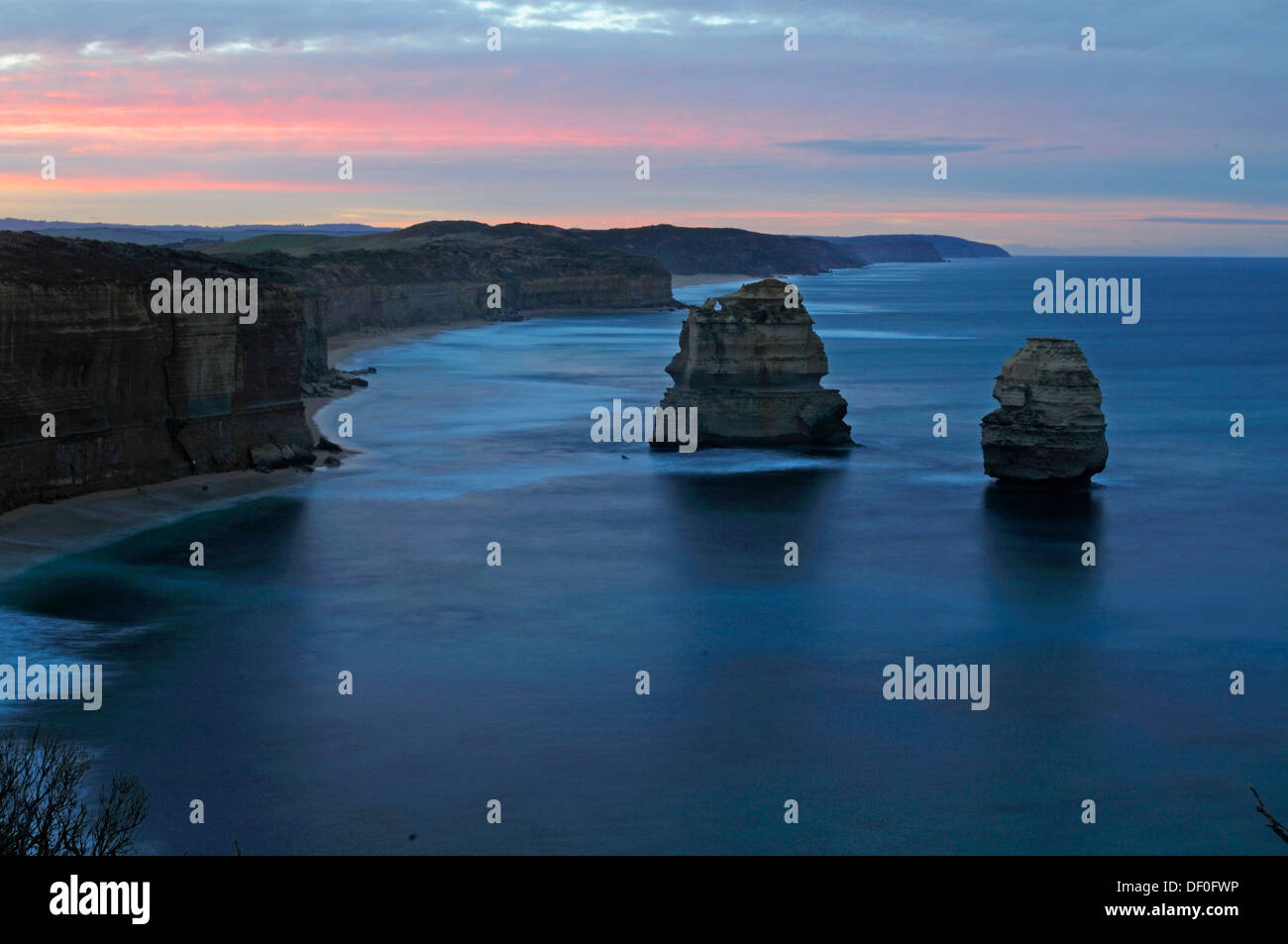 Zwölf Apostel, Great Ocean Road, Port Campbell Nationalpark, Victoria, Australien Stockfoto