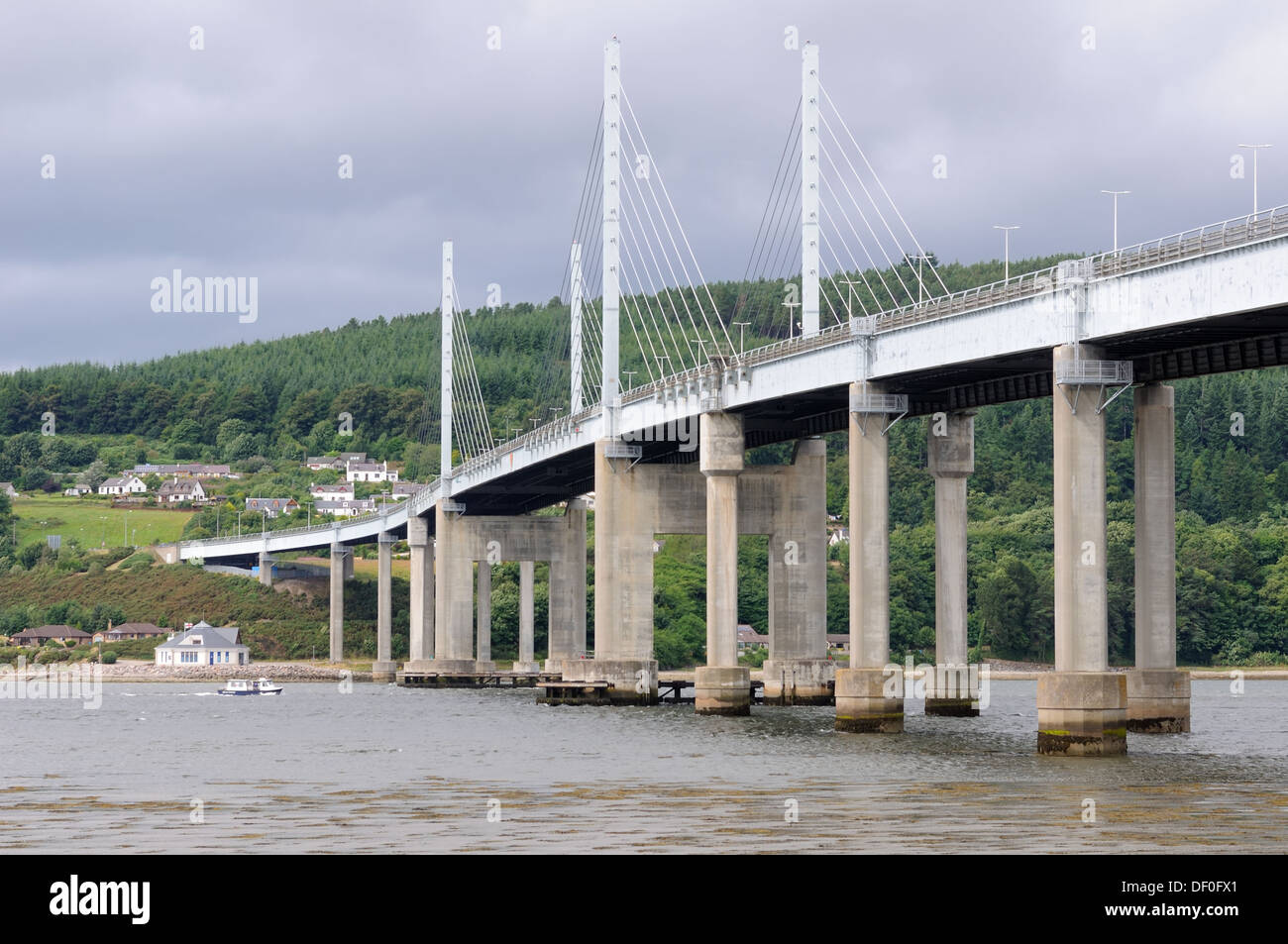 Die Kessock Straße Brücke, Inverness, Schottland, UK Stockfoto