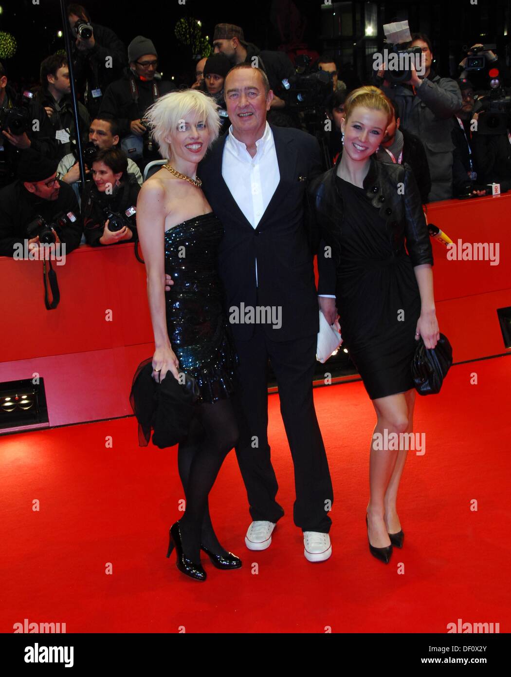 Katja Eichinger, Bernd Eichinger und Nina Eichinger (l-R) bei der