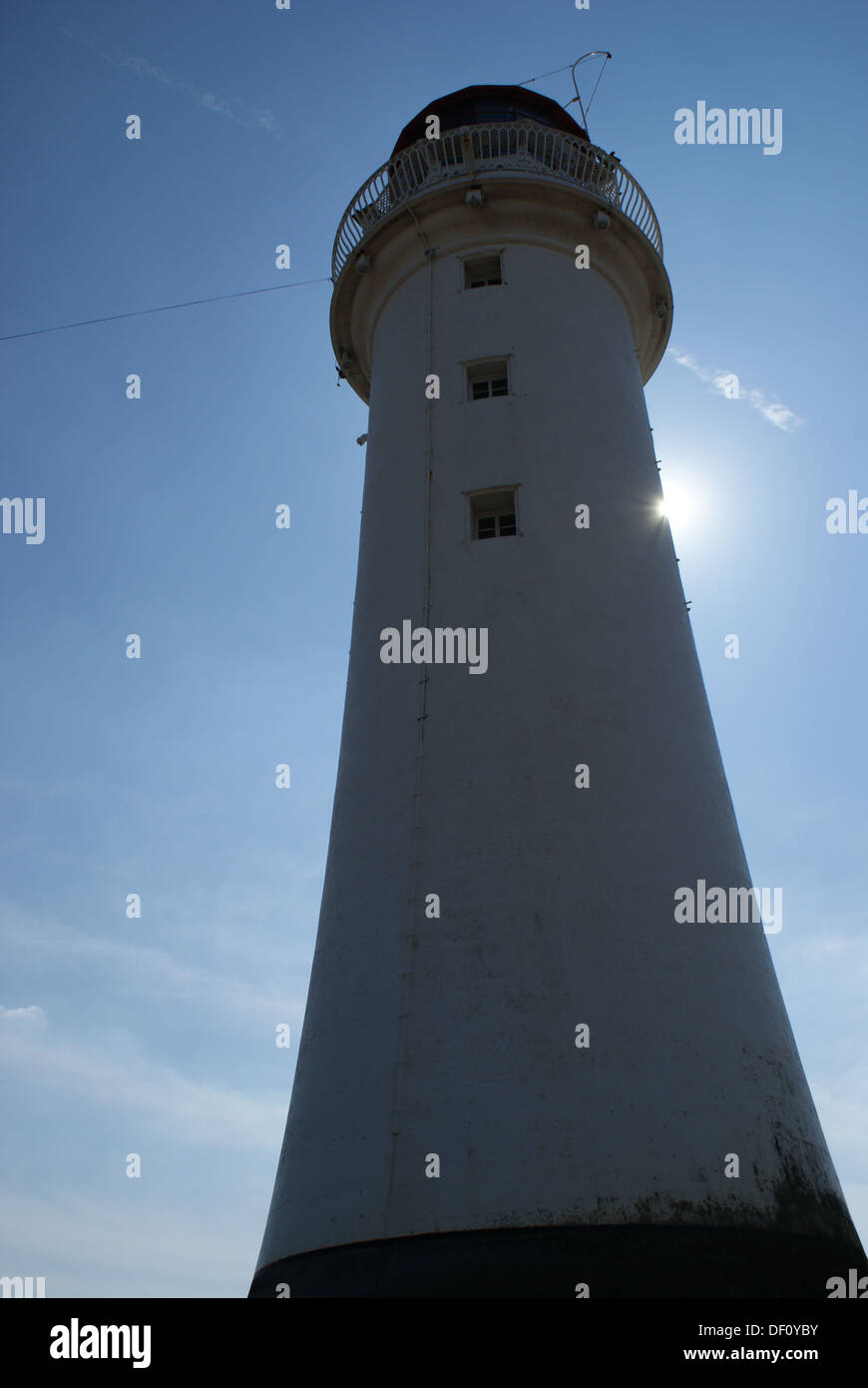 New Brighton Leuchtturm Wallasey Stockfoto