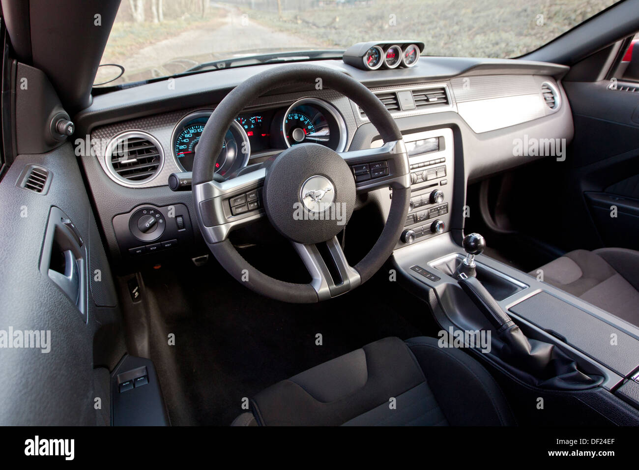 Ford Mustang Boss 302 Laguna Seca 2011. Stockfoto