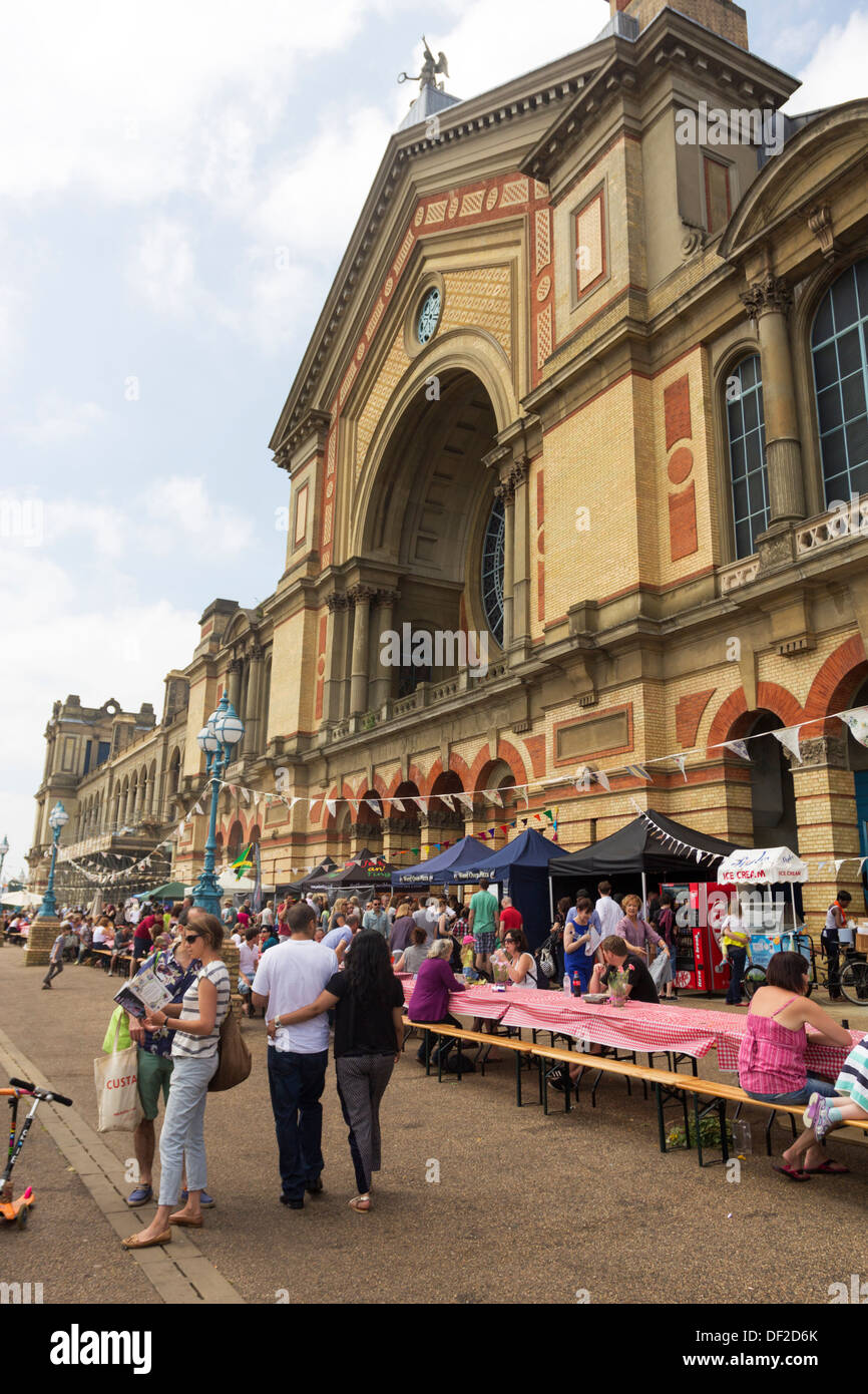 Alexandra Palace 150. Jahrestag Feier Event - Haringey - London Stockfoto