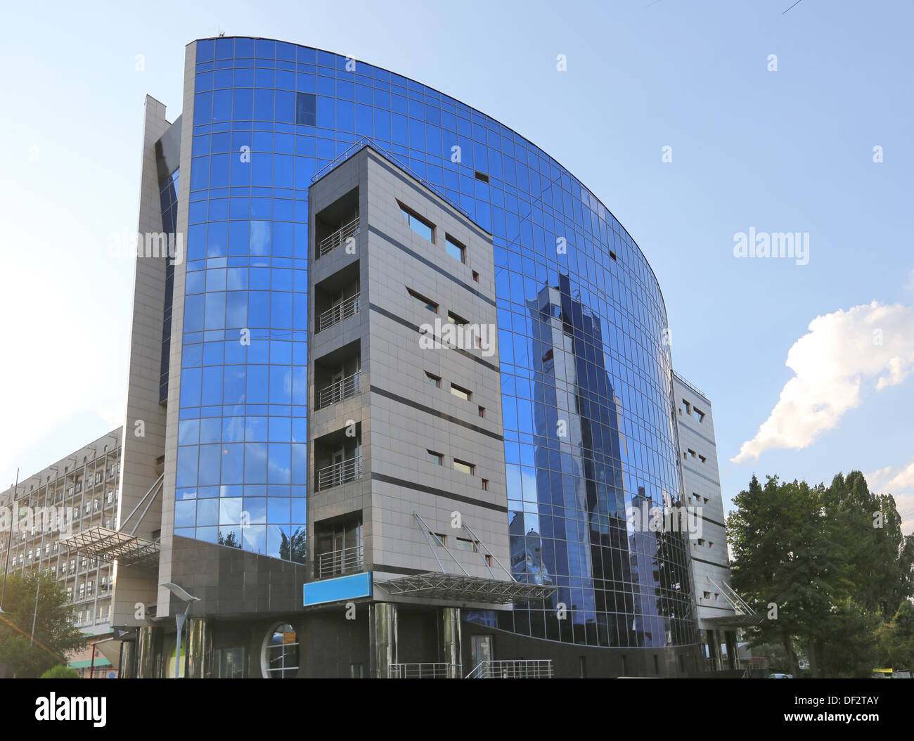 Business-Center Gebäude Stockfoto