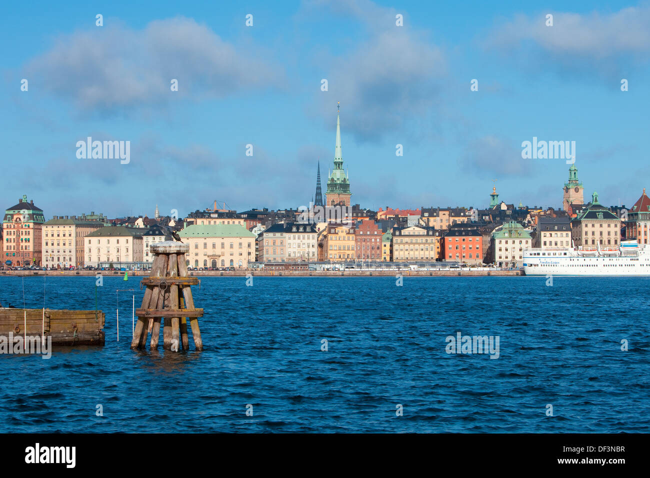 Schweden, Stockholm - die Altstadt. Stockfoto