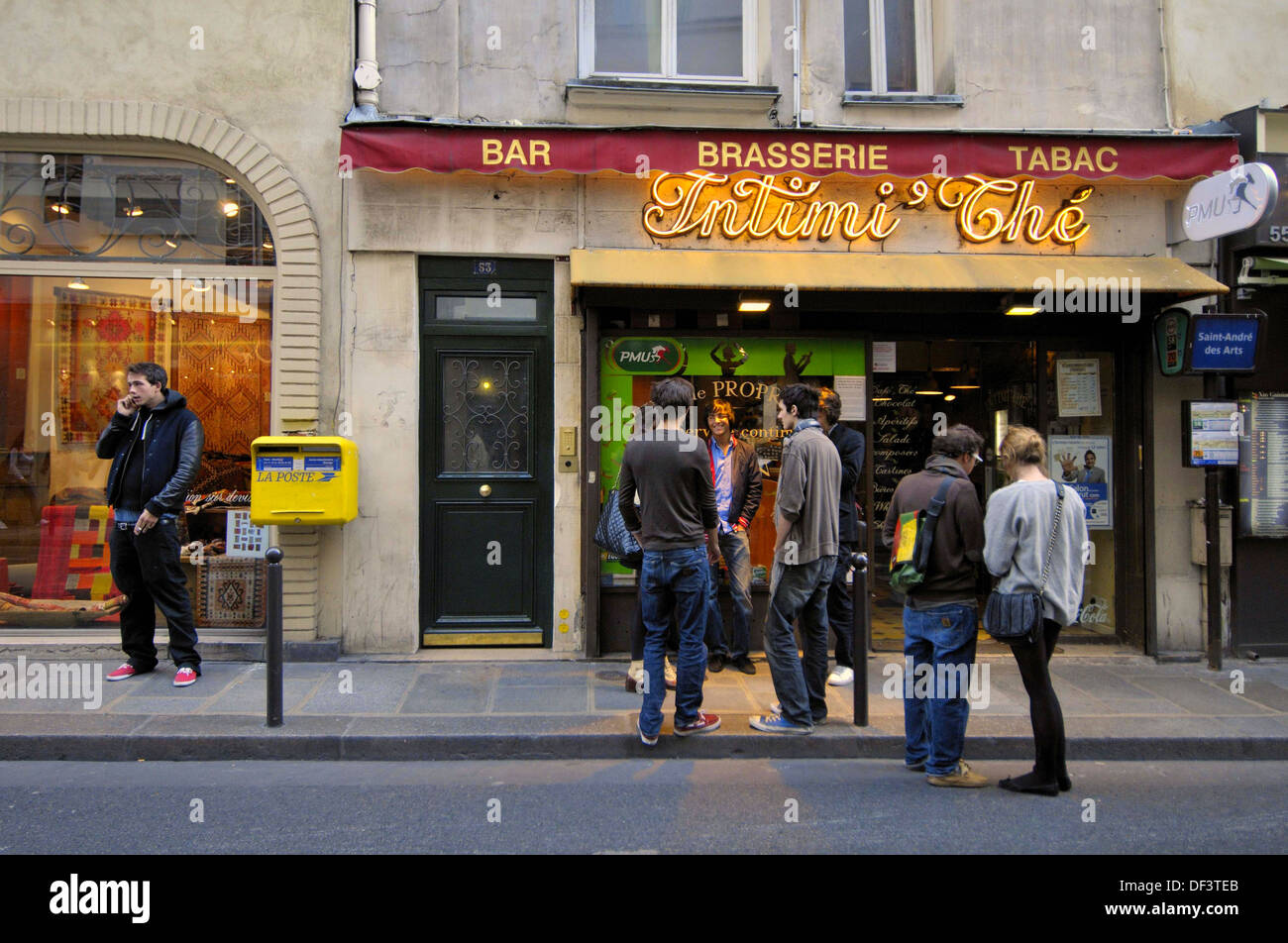 Brasserie Latin Quarter Paris Stockfotos und bilder Kaufen Alamy