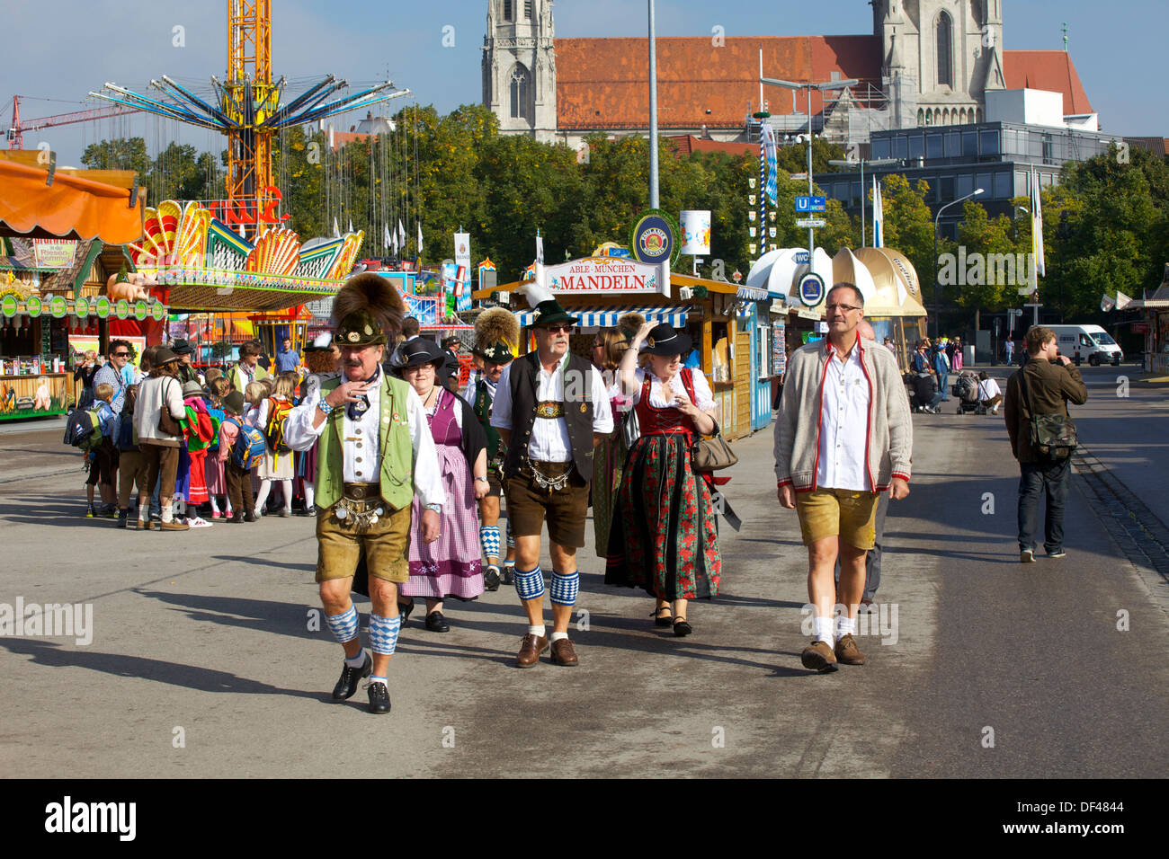 Oktoberfest, München, Bayern, Deutschland. Stockfoto