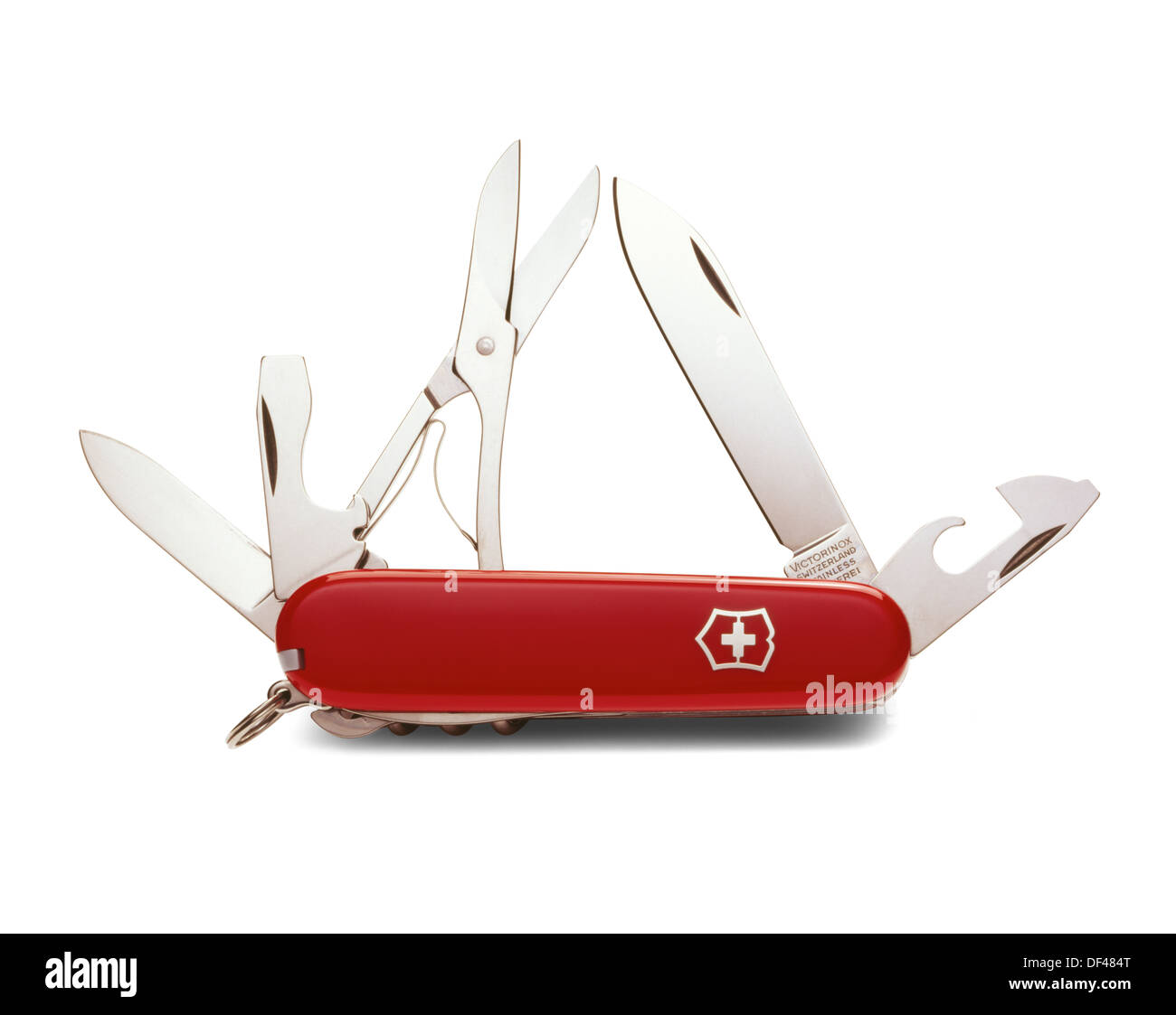 Schweizer Taschenmesser Stockfoto