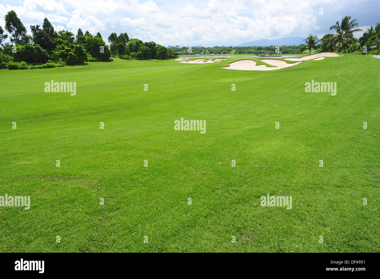 Golfplatz Stockfoto