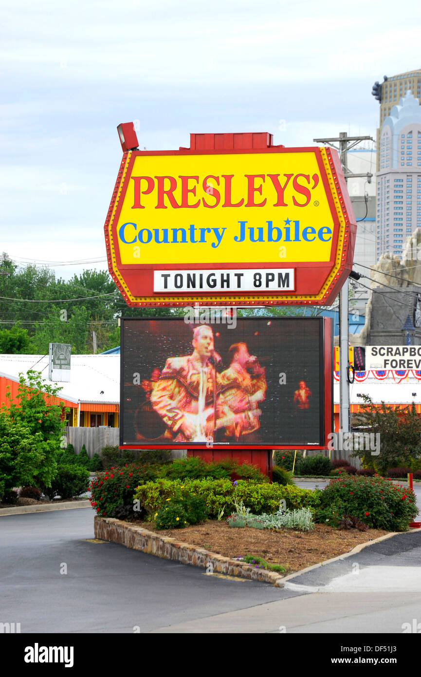 Presleys´ Land Jubilee Branson Missouri Stockfotografie Alamy