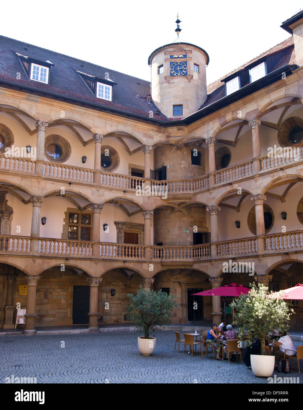 Innenhof Renaissance Innenhof Altes Schloss Altes Schloss