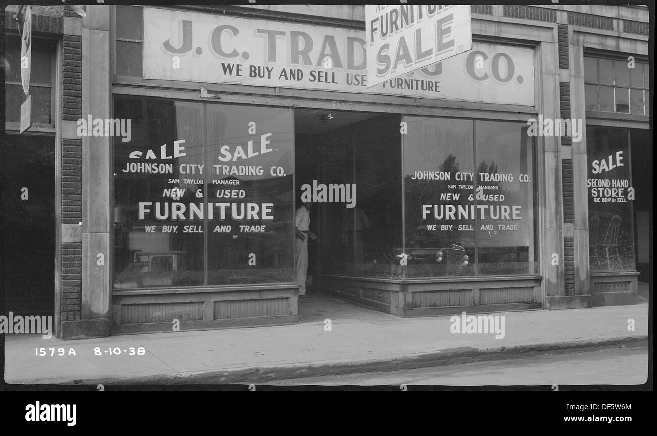 Johnson City-Handelsgesellschaft 280168 Stockfoto
