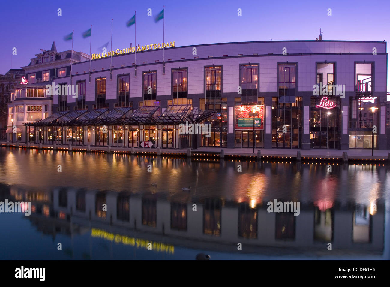 Holland Casino, Amsterdam, Niederlande Stockfoto