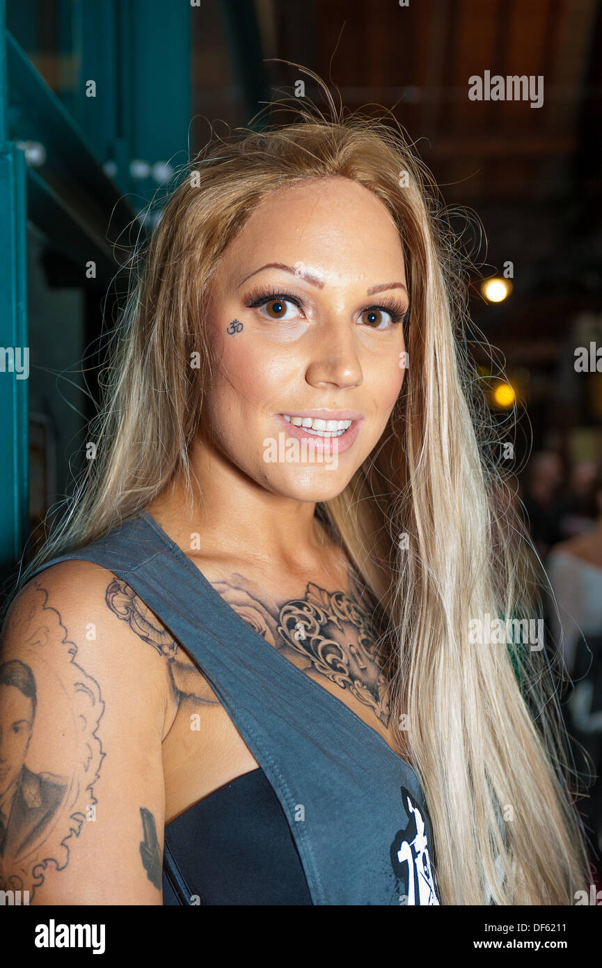 London, UK. 28. September 2013. London-Tattoo-Convention. © Terence Mendoza/Alamy Live-Nachrichten Stockfoto