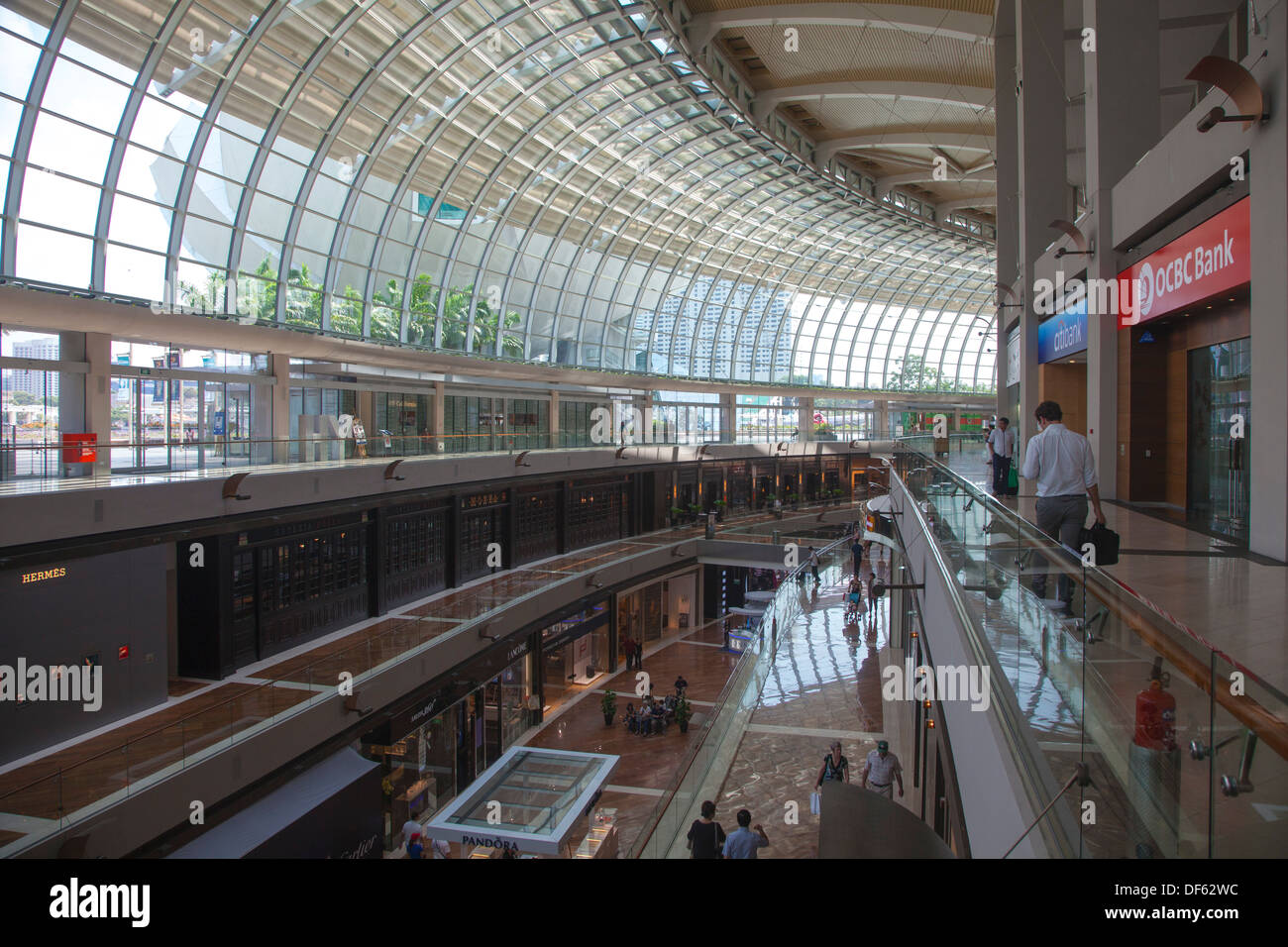 Ngurah Rai Flughafen Flügel Denpasar Bali Indonesien neue Flügel Bau Website moderne traditionelle Stadt touristischen Verkehr Marke Asien Stockfoto