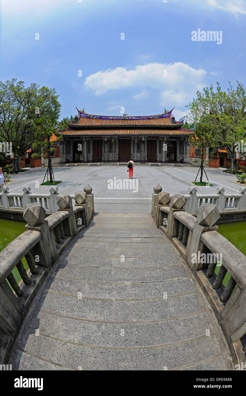 Konfuzius-Tempel, Taipeh, Taiwan Stockfoto