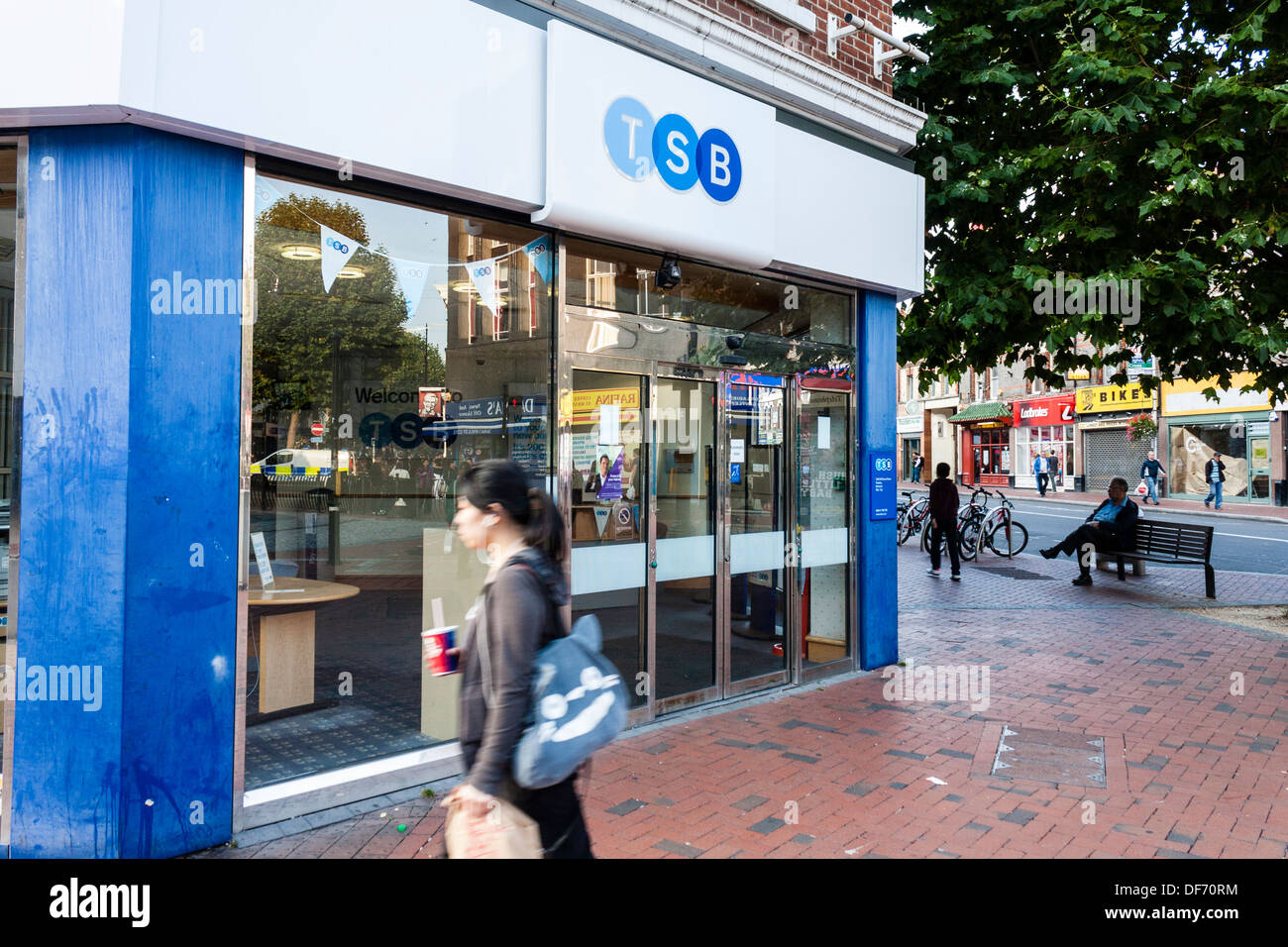 TSB Bank, Reading, Berkshire, England, GB, UK. Stockfoto