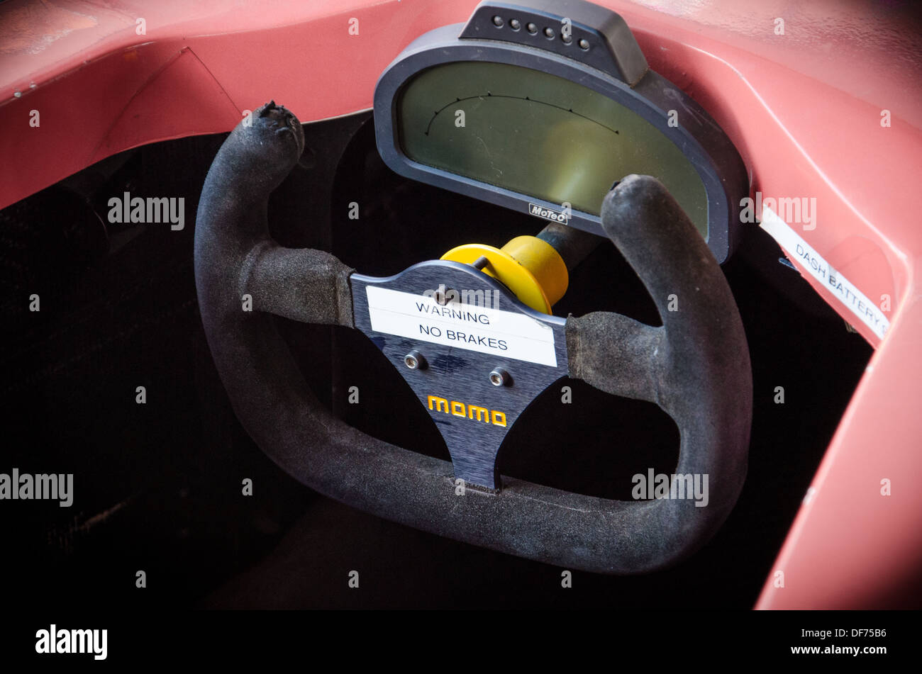 Indy Auto Lenkrad Baltimore Grand Prix Stockfoto