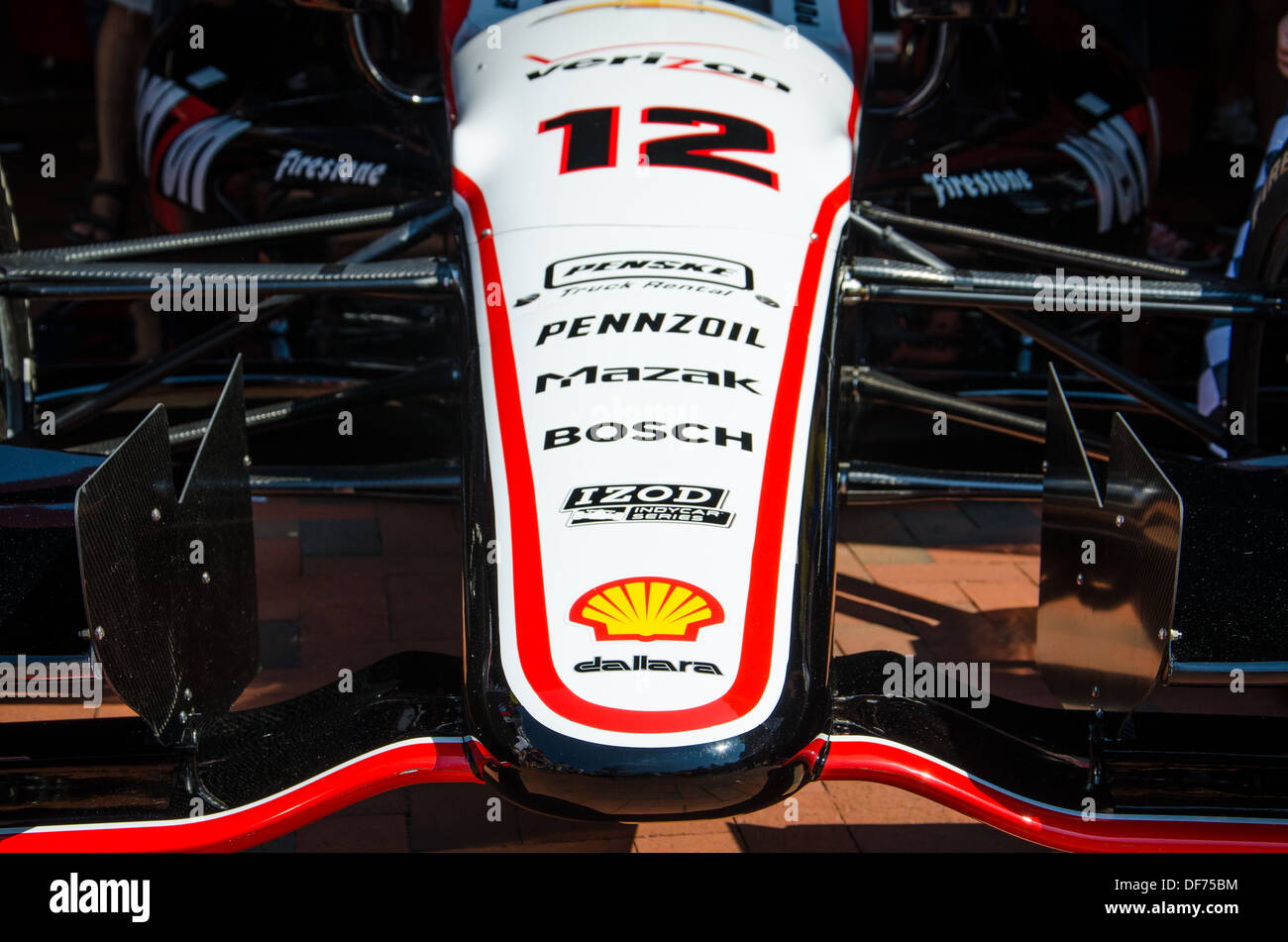 Indy-Car beim Grand Prix von Baltimore Stockfoto