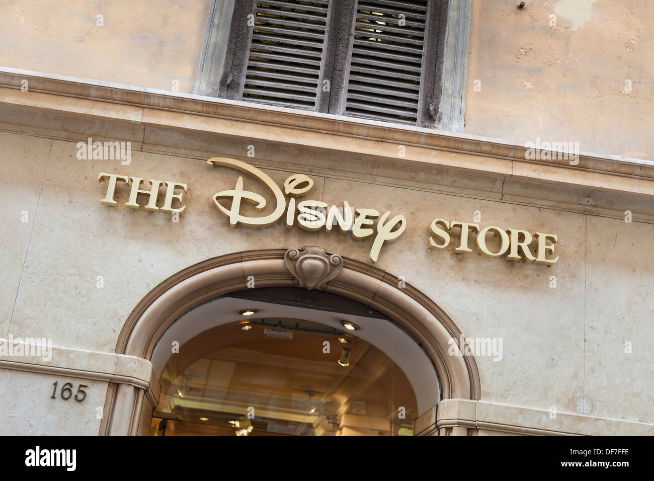 Disney Store auf die via dei Condotti in Rom, Italien Stockfoto