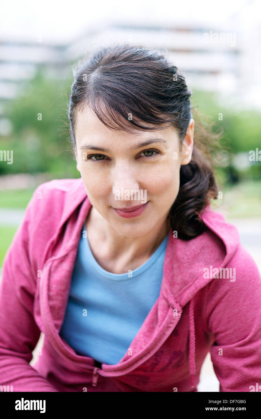 PORTRÄT EINER FRAU, 30/40 Stockfoto