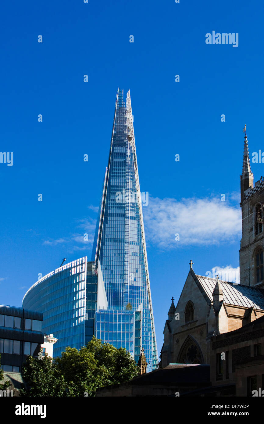 Der Shard Wolkenkratzer in London Bridge-London Stockfoto