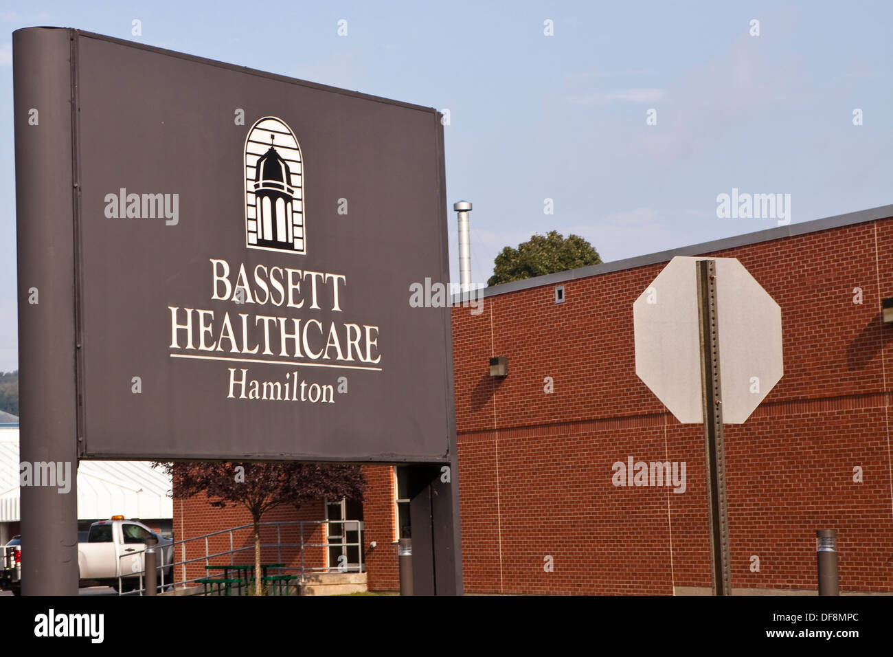 Bassett Healthcare Krankenhaus ist in Hamilton, New York abgebildet. Stockfoto