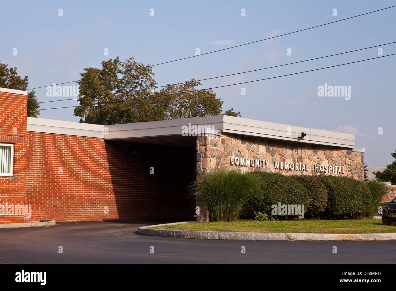 Bassett Healthcare Krankenhaus ist in Hamilton, New York abgebildet. Stockfoto