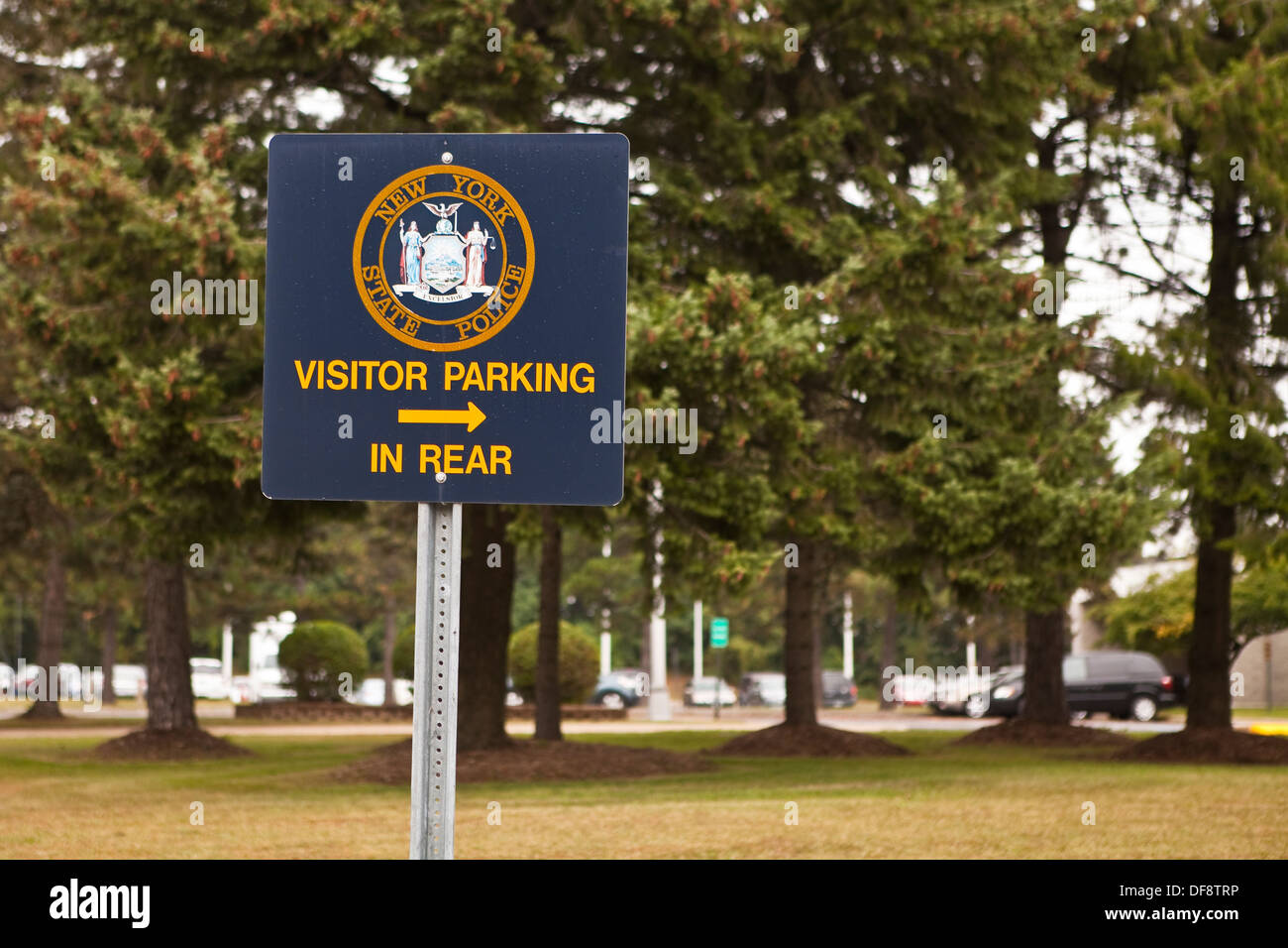 New York State Police Academy ist in Albany abgebildet. Stockfoto