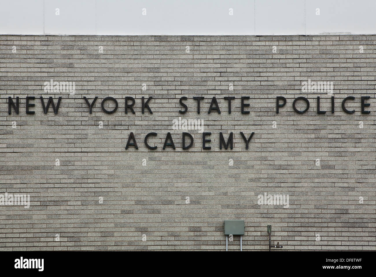 New York State Police Academy ist in Albany abgebildet. Stockfoto