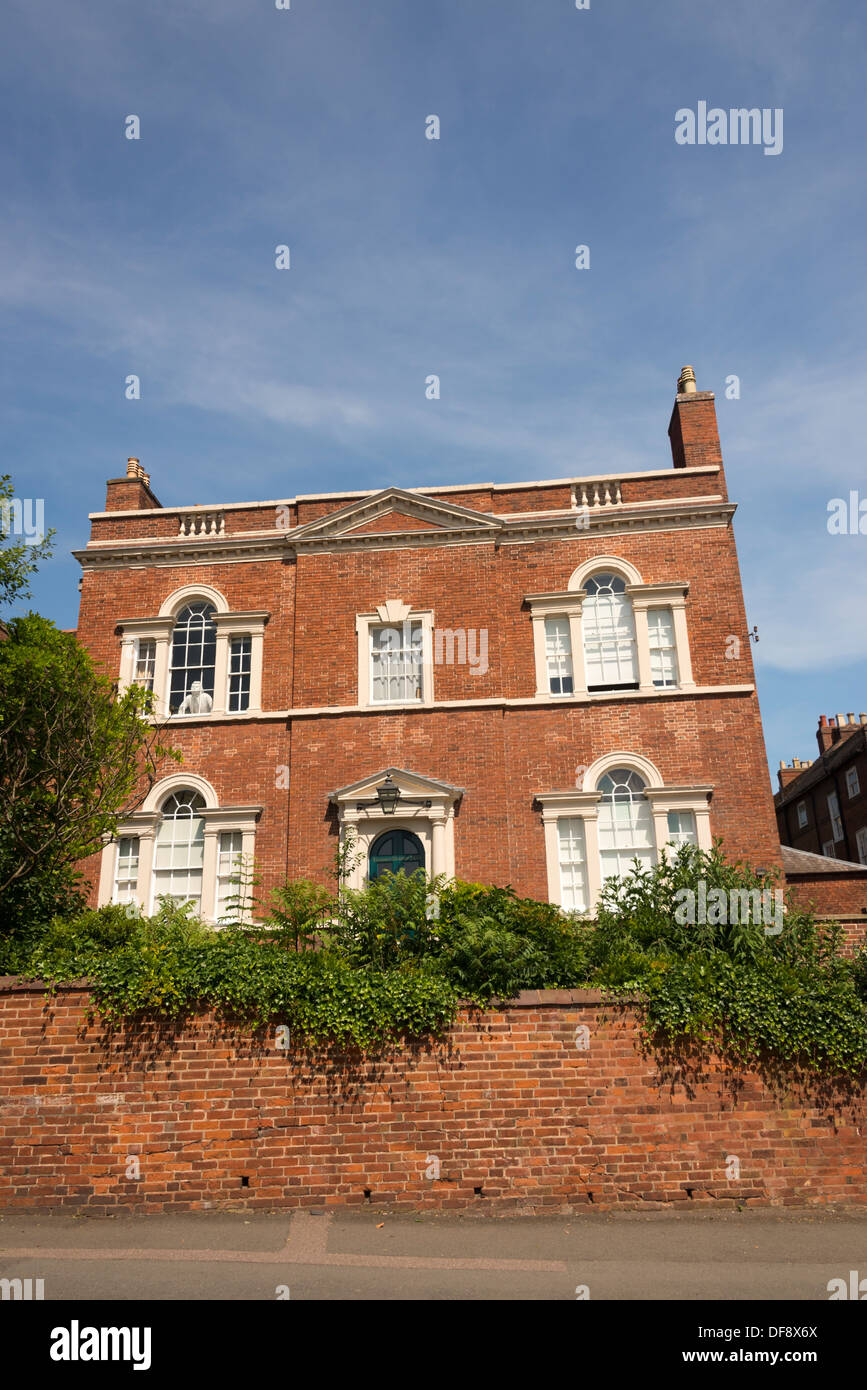 Erasmus Darwin House, Lichfield, Staffordshire, England. Stockfoto