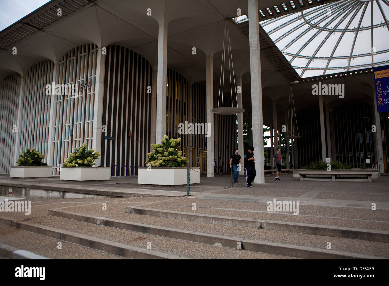 University at Albany ist abgebildet in Albany, NY Stockfoto