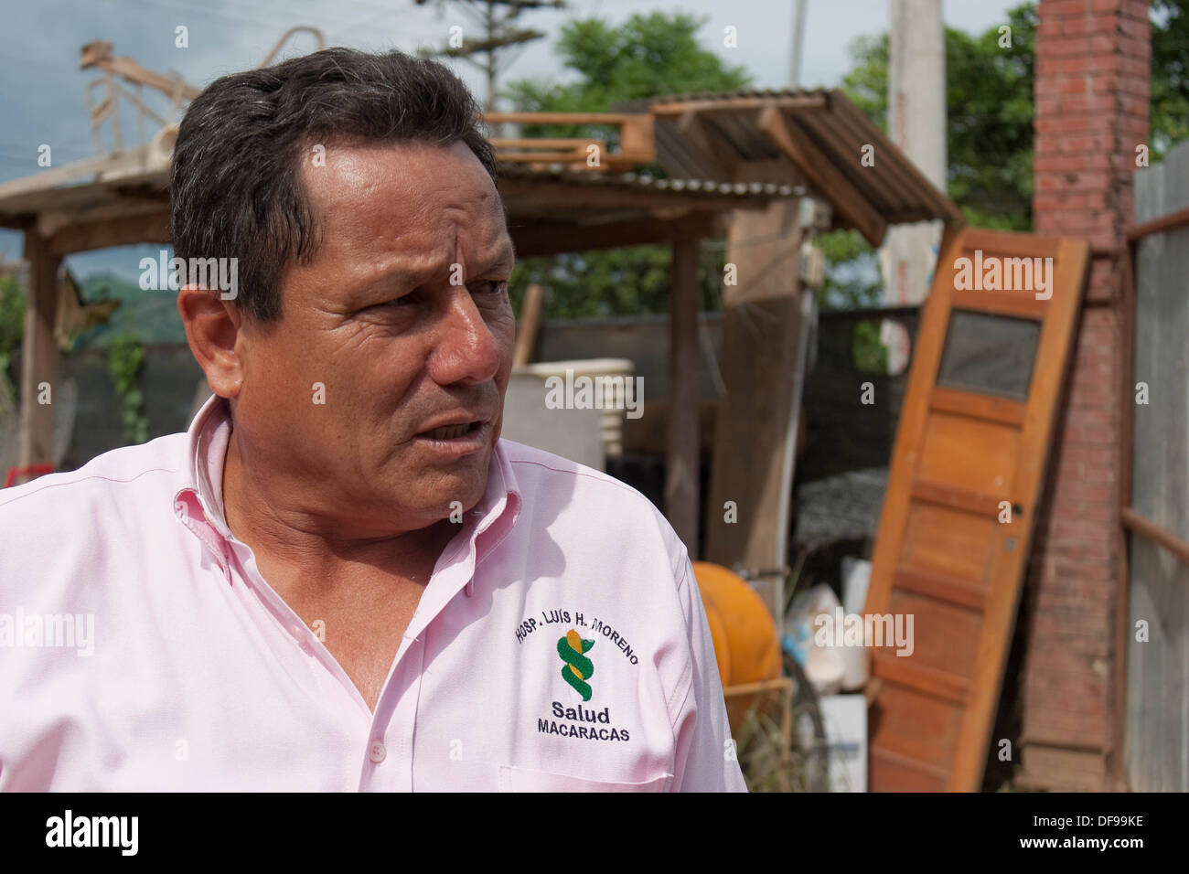 Panamaischen Minisrty Gesundheit Klassenfahrten Stockfoto