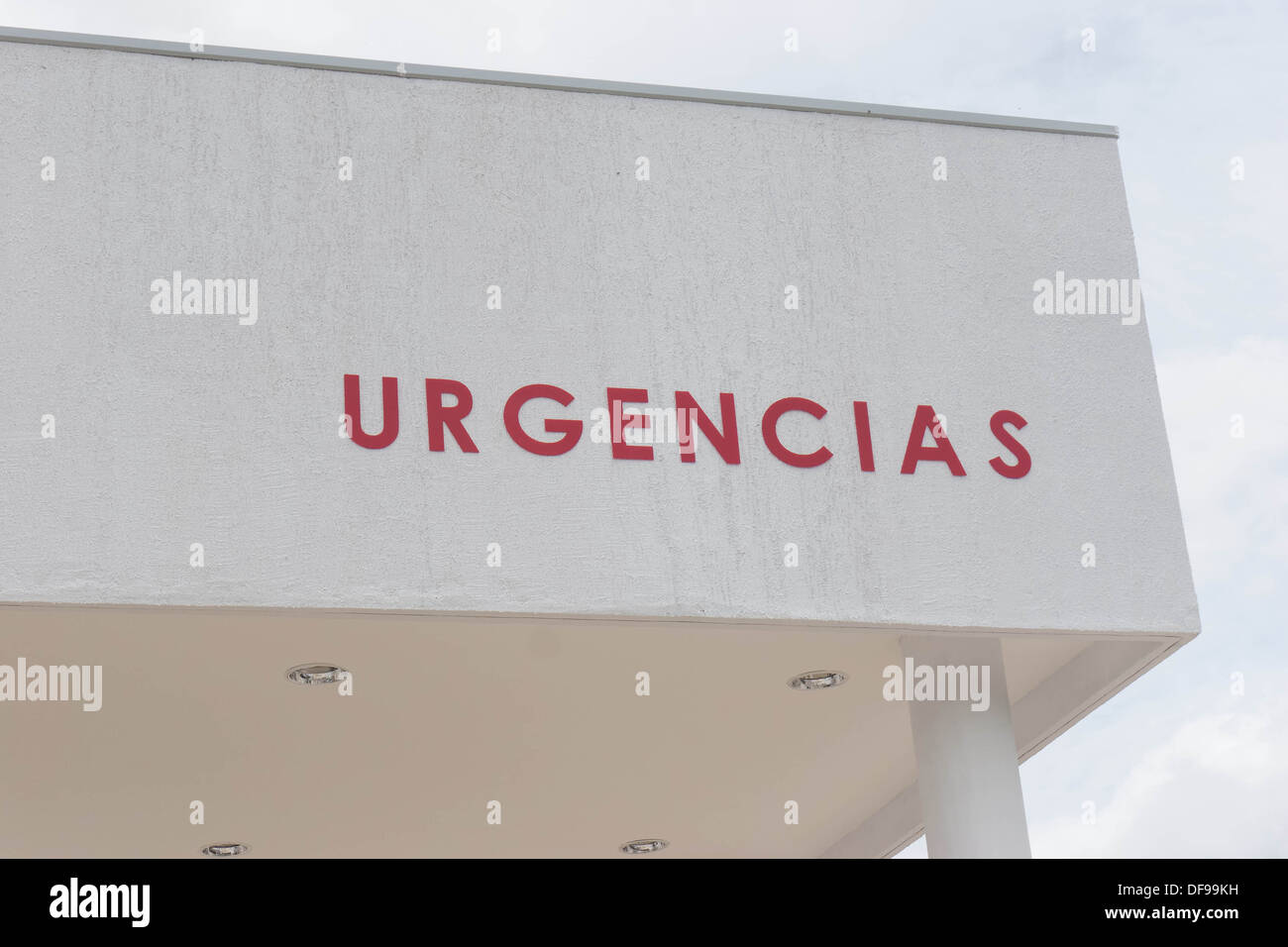 Urgencias... Stockfoto