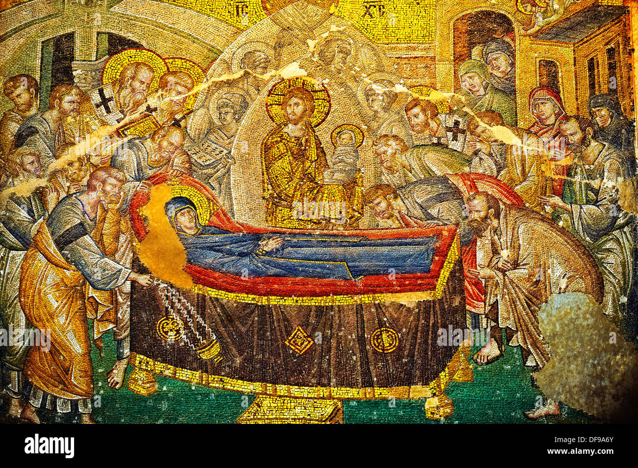 Das 11. Jahrhundert byzantinischen Kirche des Heiligen Erlösers in Chora, Kariye Museum, Istanbul, Türkei Stockfoto Das 11. Jahrhundert byzantinischen Kirche des Heiligen Erlösers in Chora, Kariye Museum, Istanbul, Türkei Stockfoto