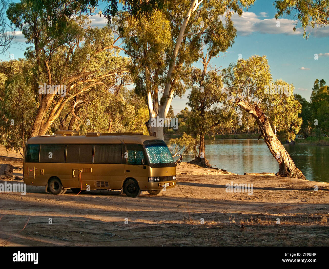 River Murray, Flasche Bend, Mildura, Victoria, Australien Stockfoto