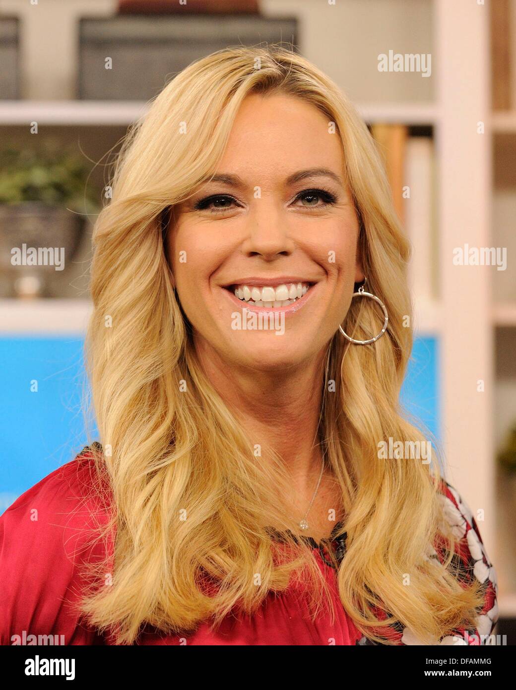 Kate Gosselin innen für Kate Gosselin fördert Kochbuch, Liebe liegt IN der Mischung, CTV es Marilyn Denis Show, Toronto, ON 1. Oktober 2013. Foto von: Nicole Springer/Everett Collection Stockfoto