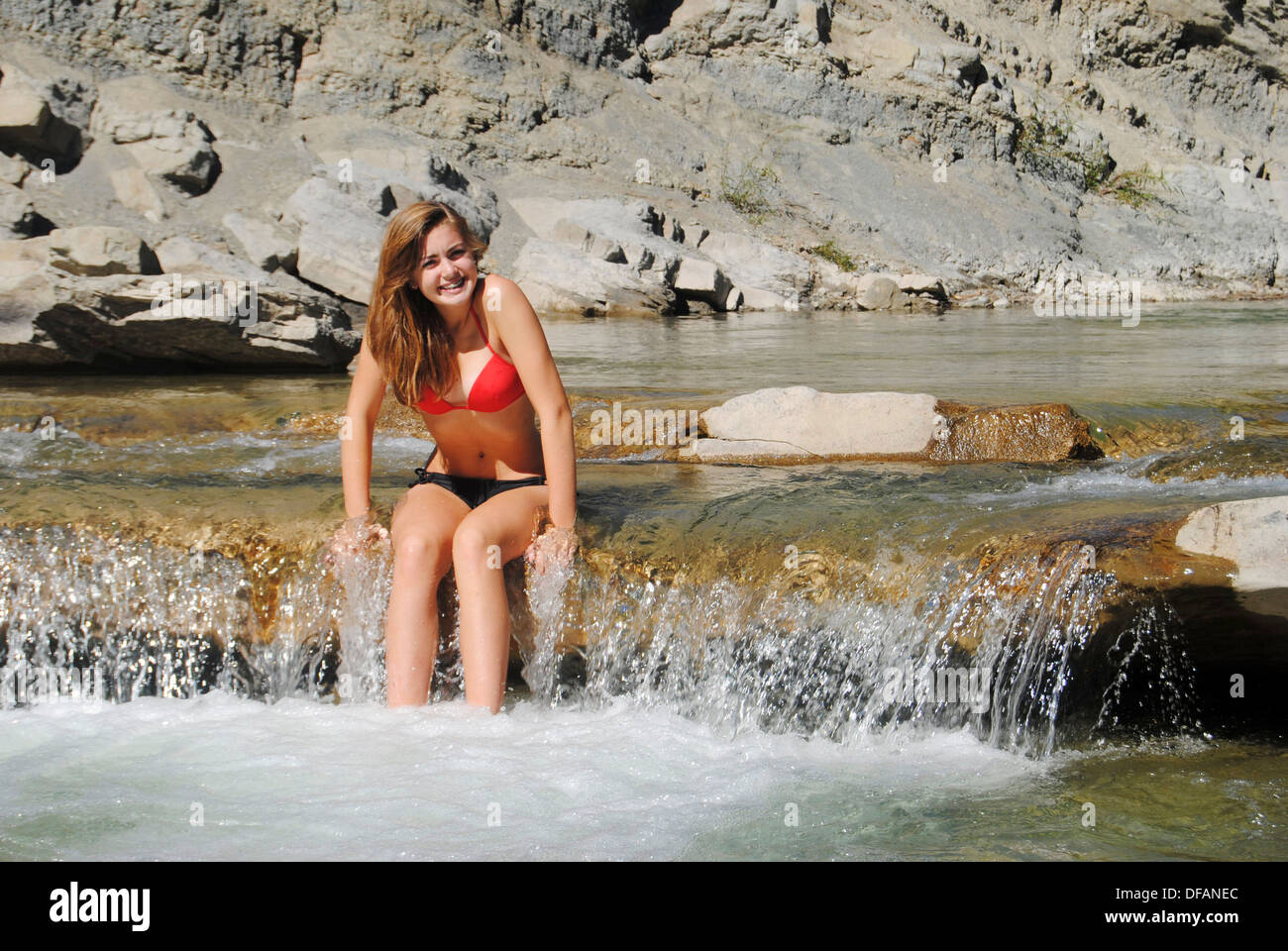 14 Jahre Alte Mädchen Bikini Stockfotos und -bilder Kaufen - Alamy