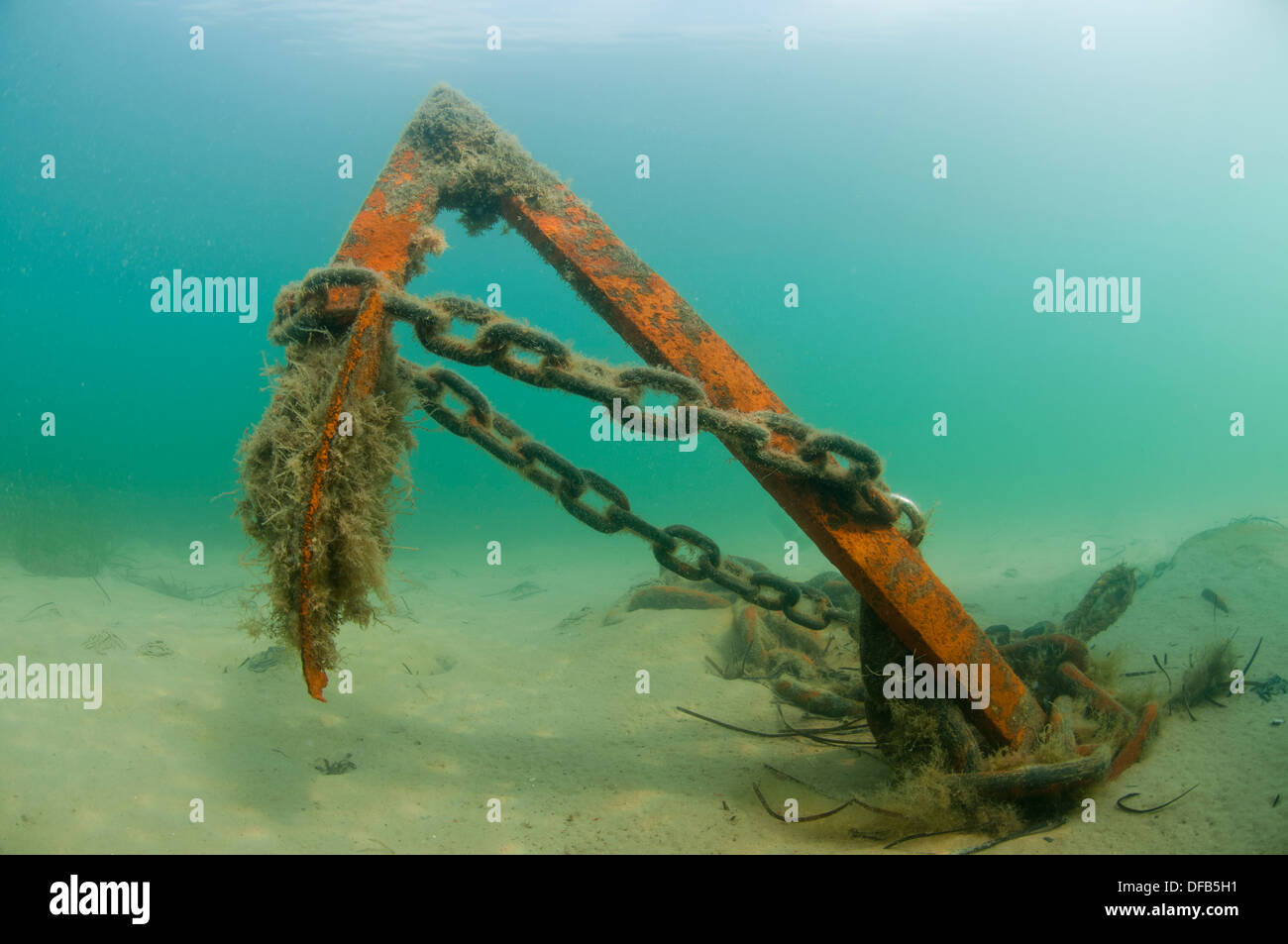 Anchor Underwater Stockfotos & Anchor Underwater Bilder - Alamy