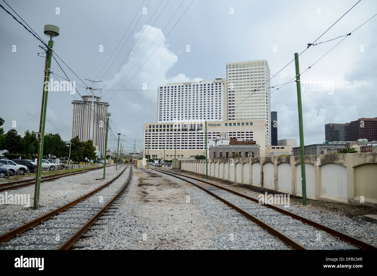 Die Innenstadt von New Orleans, Louisiana Stockfoto