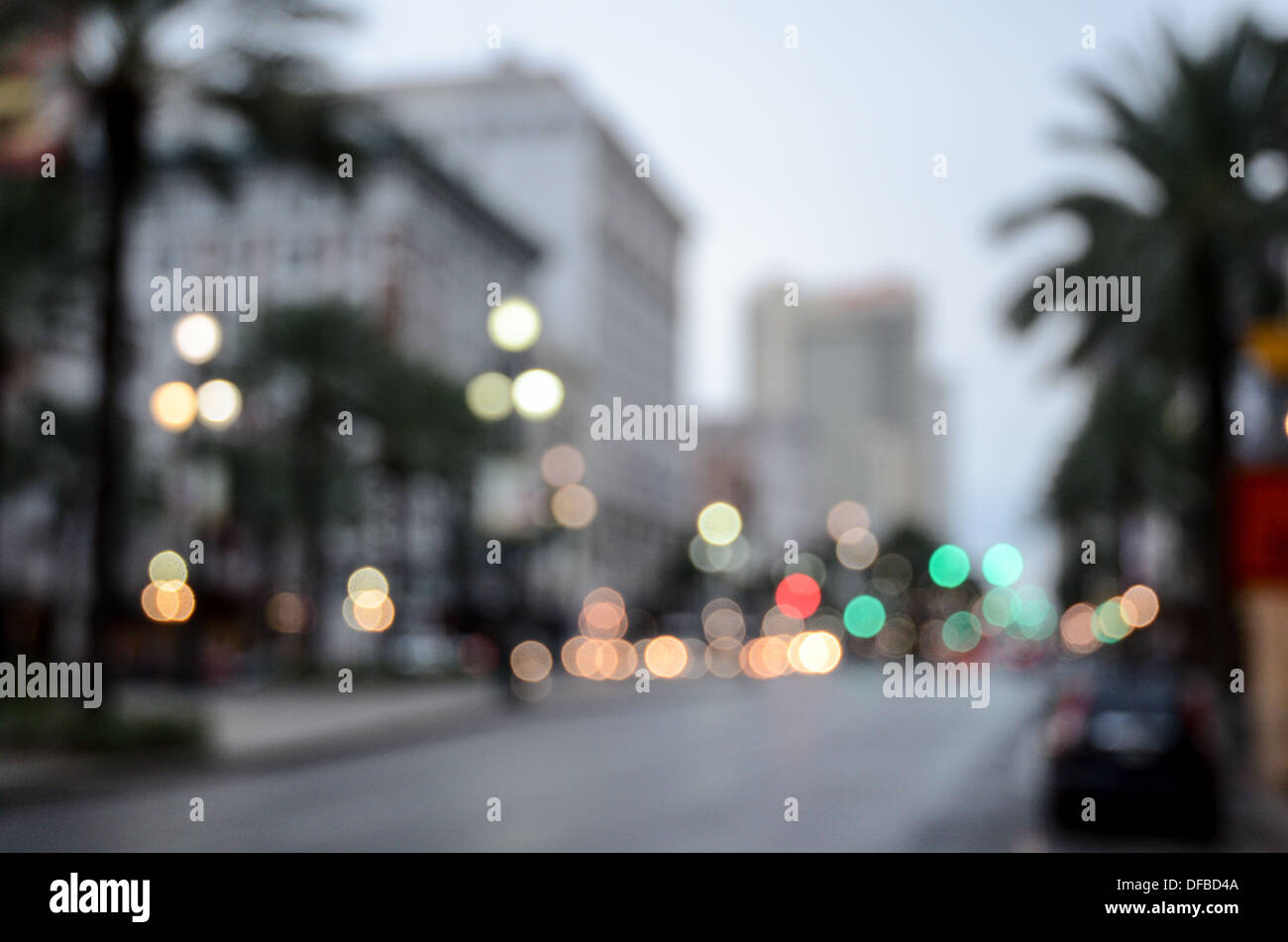 Kanal Street, New Orleans, Louisiana, Vereinigte Staaten Stockfoto