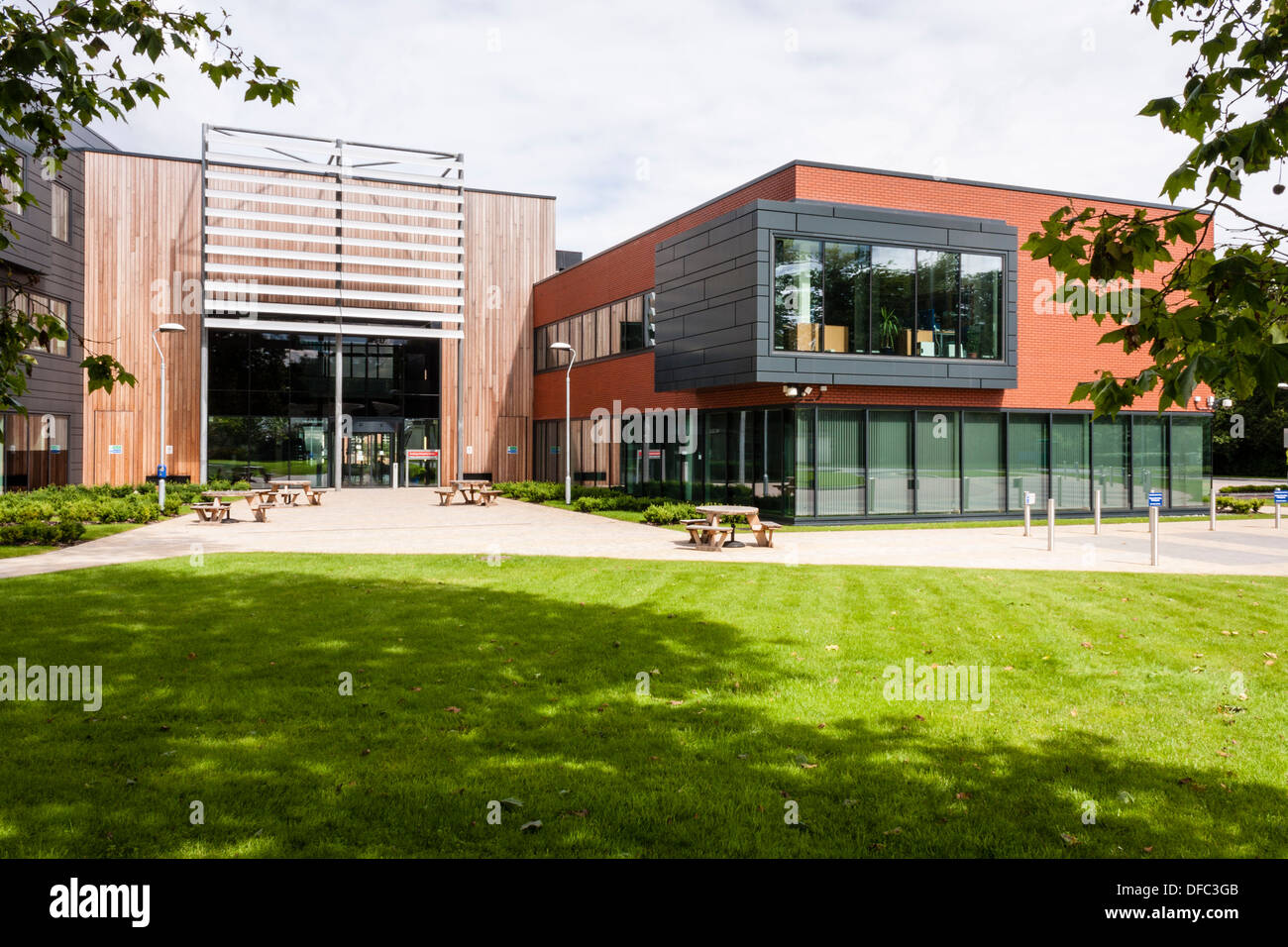 Lesen Sie Enterprise Center an der University of Reading. Büro und Forschung Raum für innovative Technologie basierte Unternehmen. Stockfoto