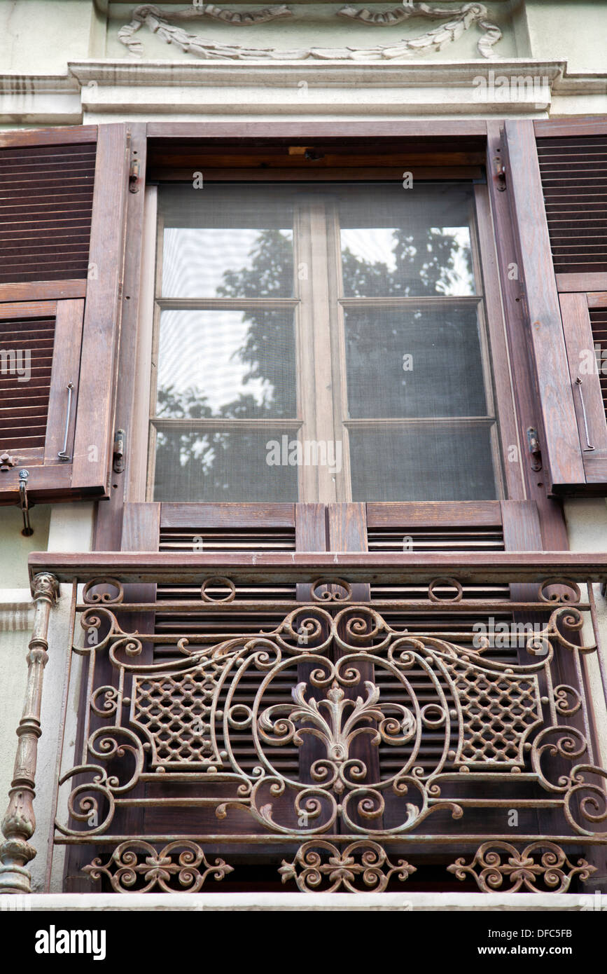 Cagliari-Architektur im historischen Zentrum - Sardinien Stockfoto
